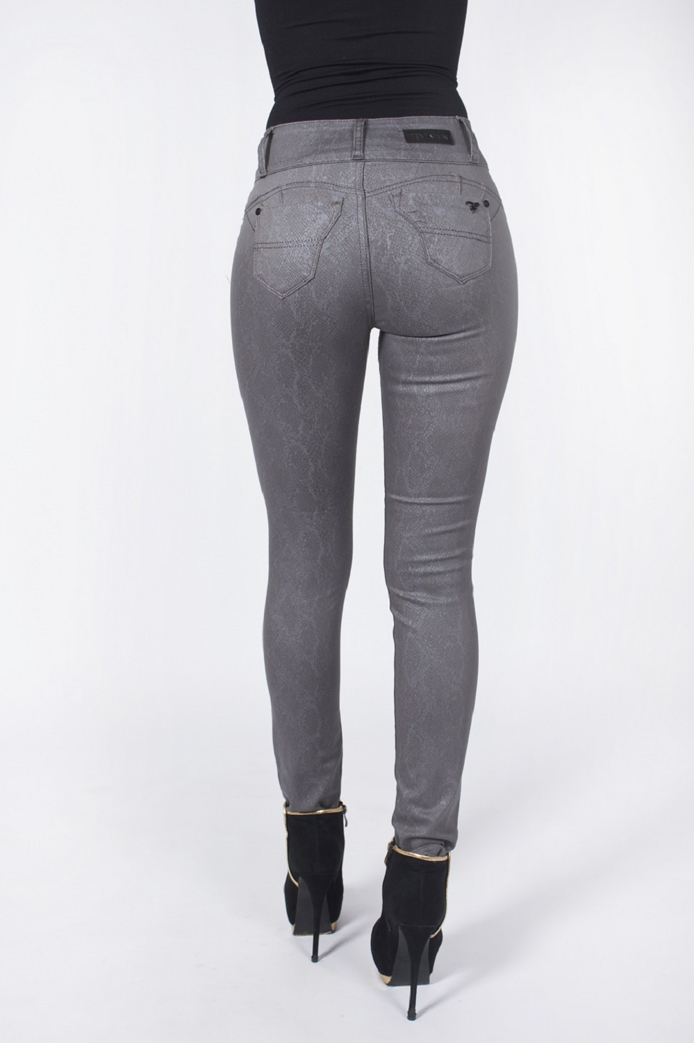 PANTALON MUJER TENTATION GRIS GAB. ESTAMPADO - 3