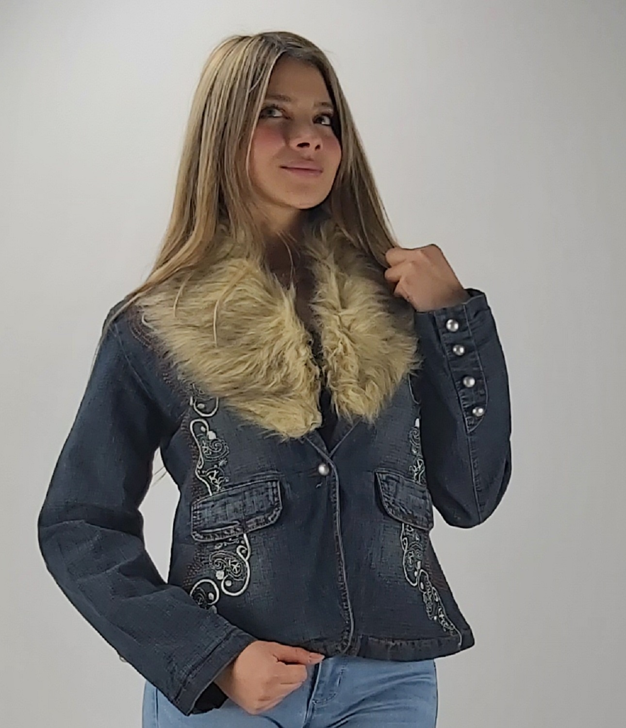 CHAQUETA MEZCLILLA - 4