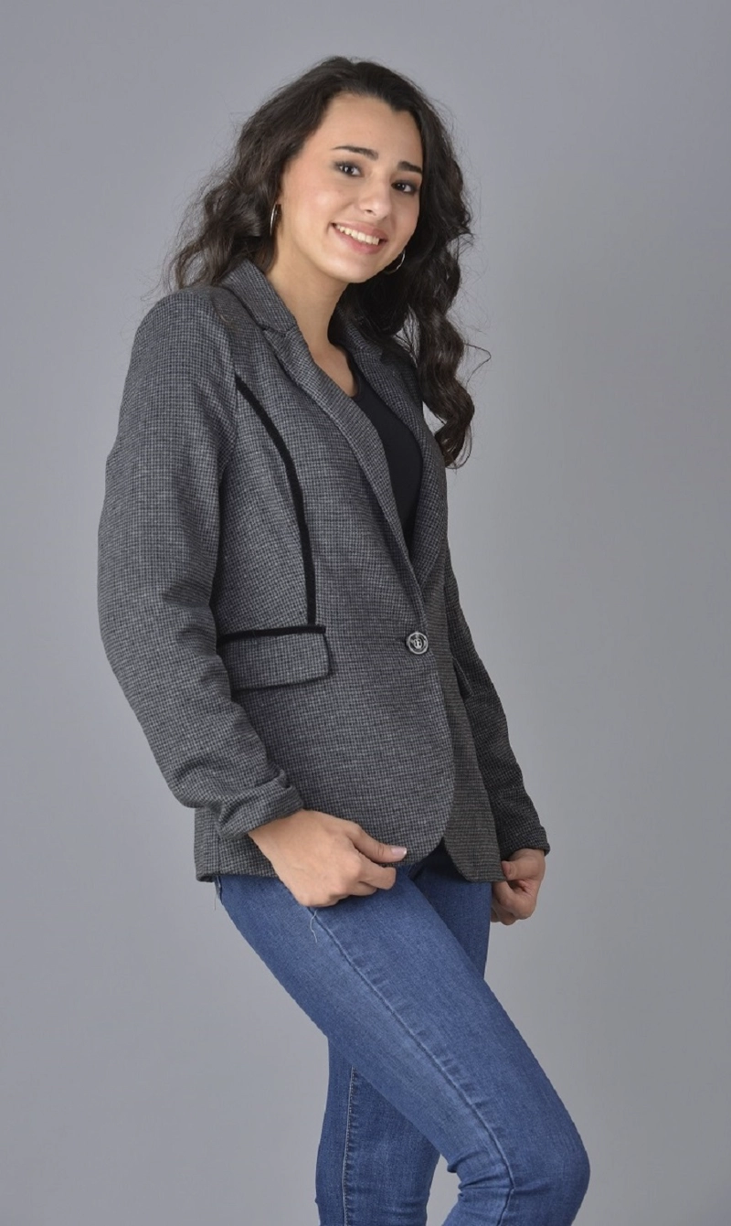 BLAZER ESCOCES APLIC. TERCIOPELO - 3
