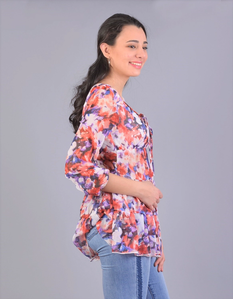 BLUSON CHIFON - 4