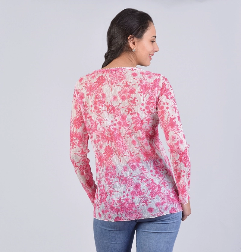 BLUSON ESTAMPADO CORAL - 3