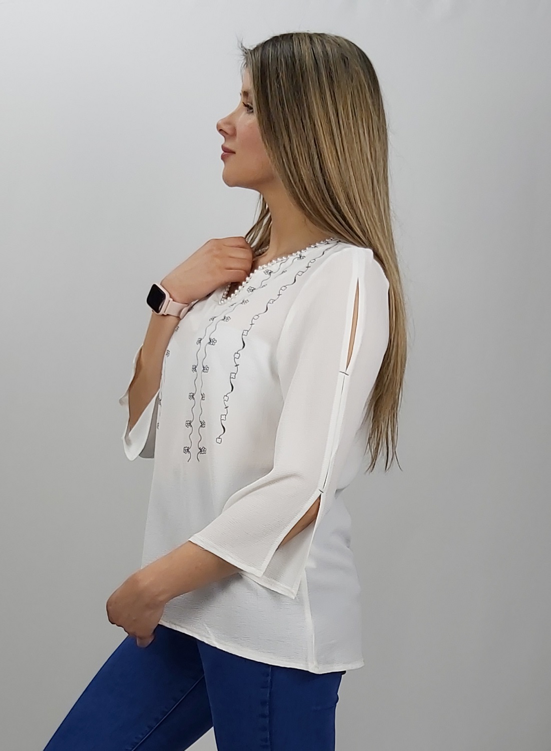 POLERA PERLA CUELLO - 2