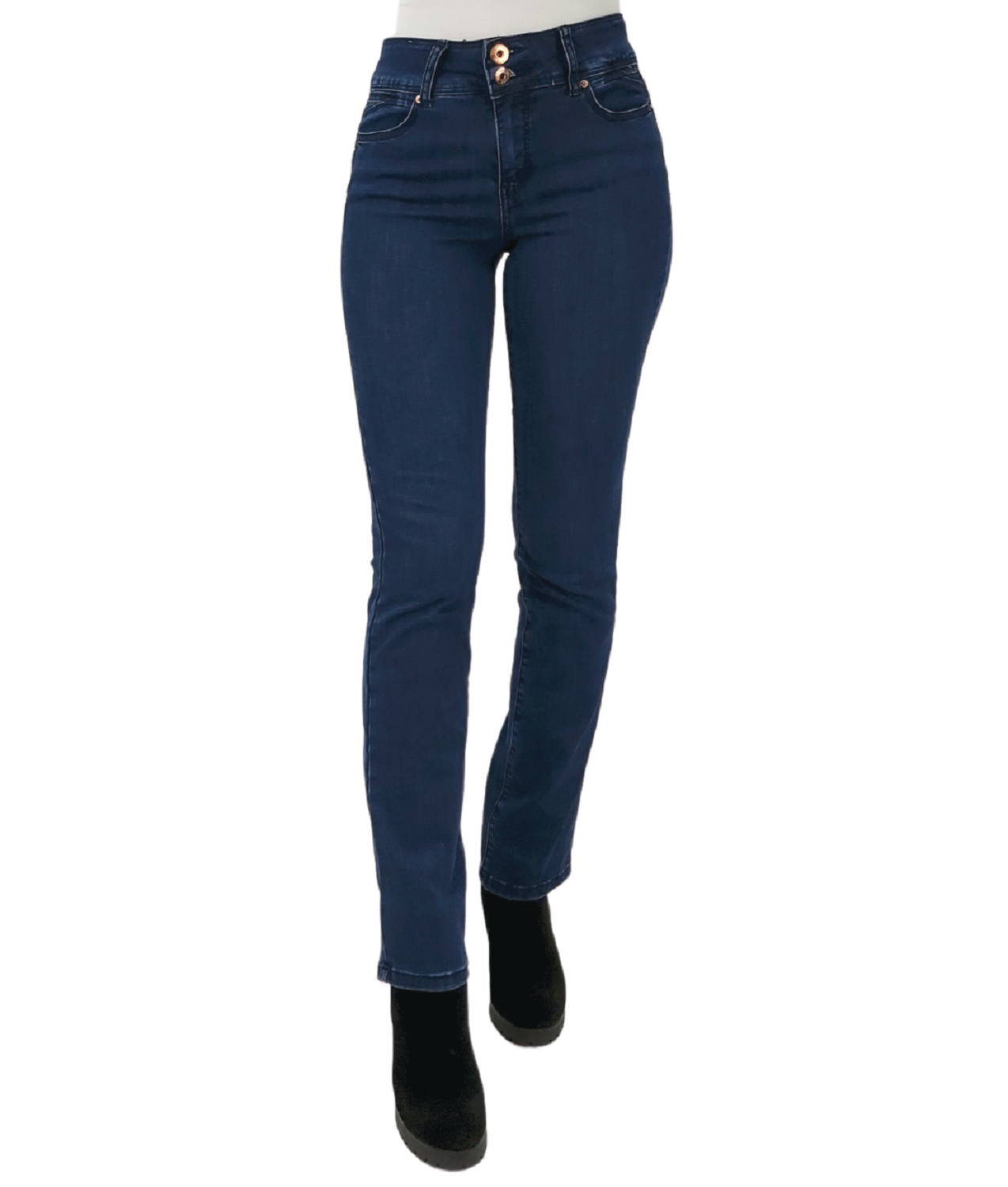 JEANS RECTO T.A. PUSH UP - 1
