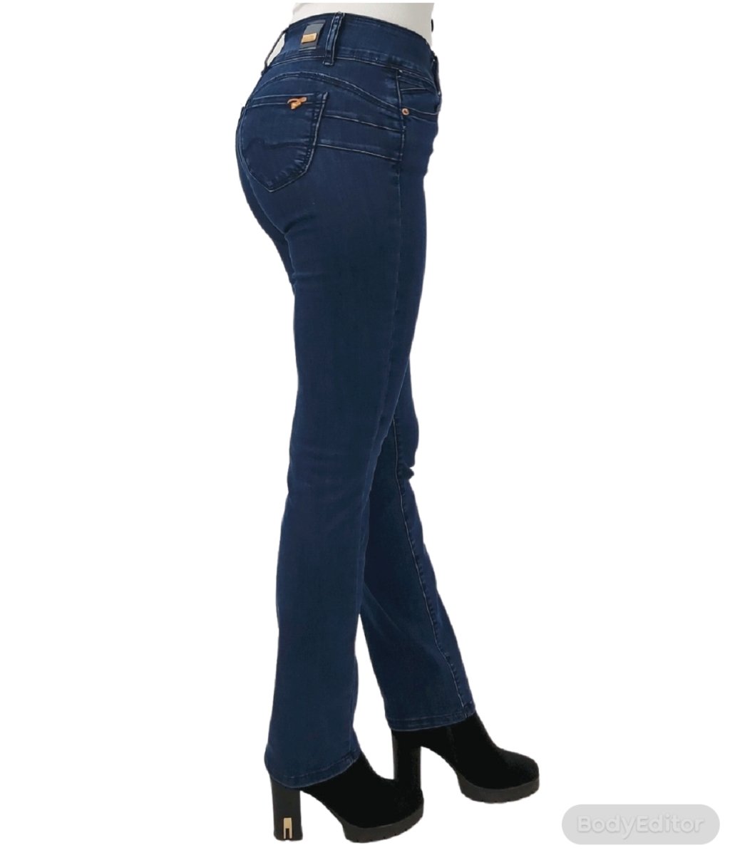 JEANS RECTO T.A. PUSH UP - 4