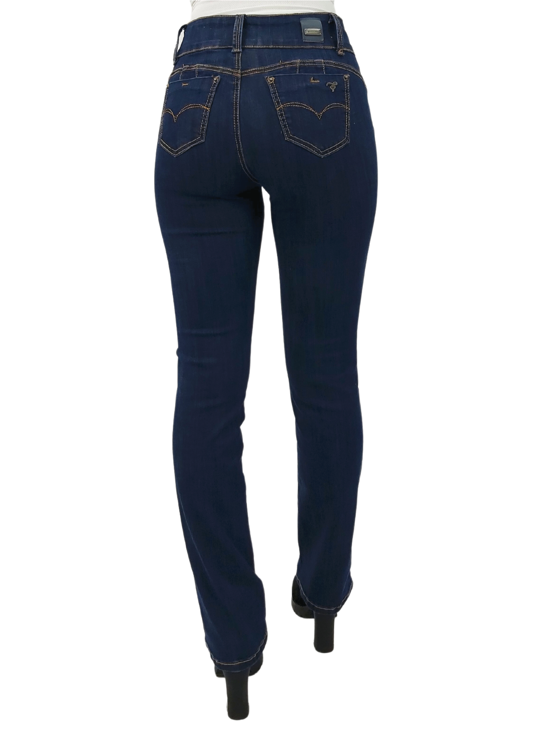 JEANS RECTO BIGOTES T.A. PUSH UP - 3