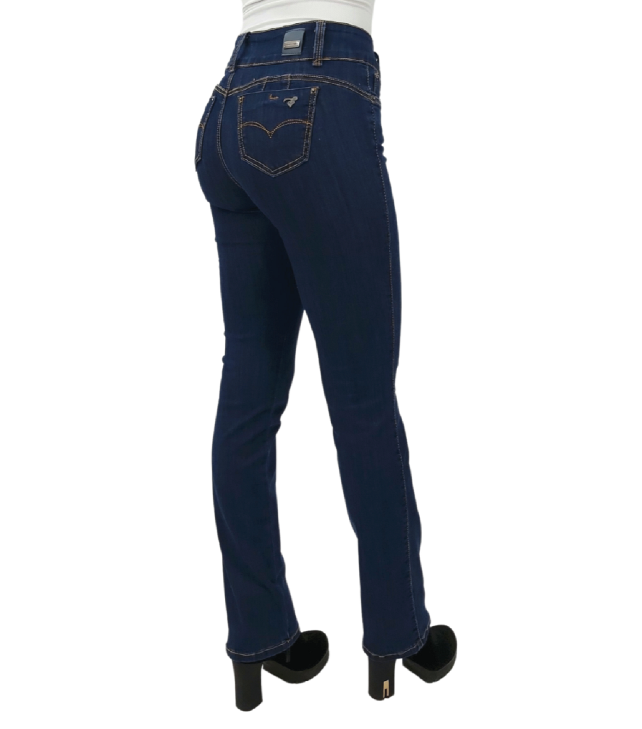 JEANS RECTO BIGOTES T.A. PUSH UP - 4