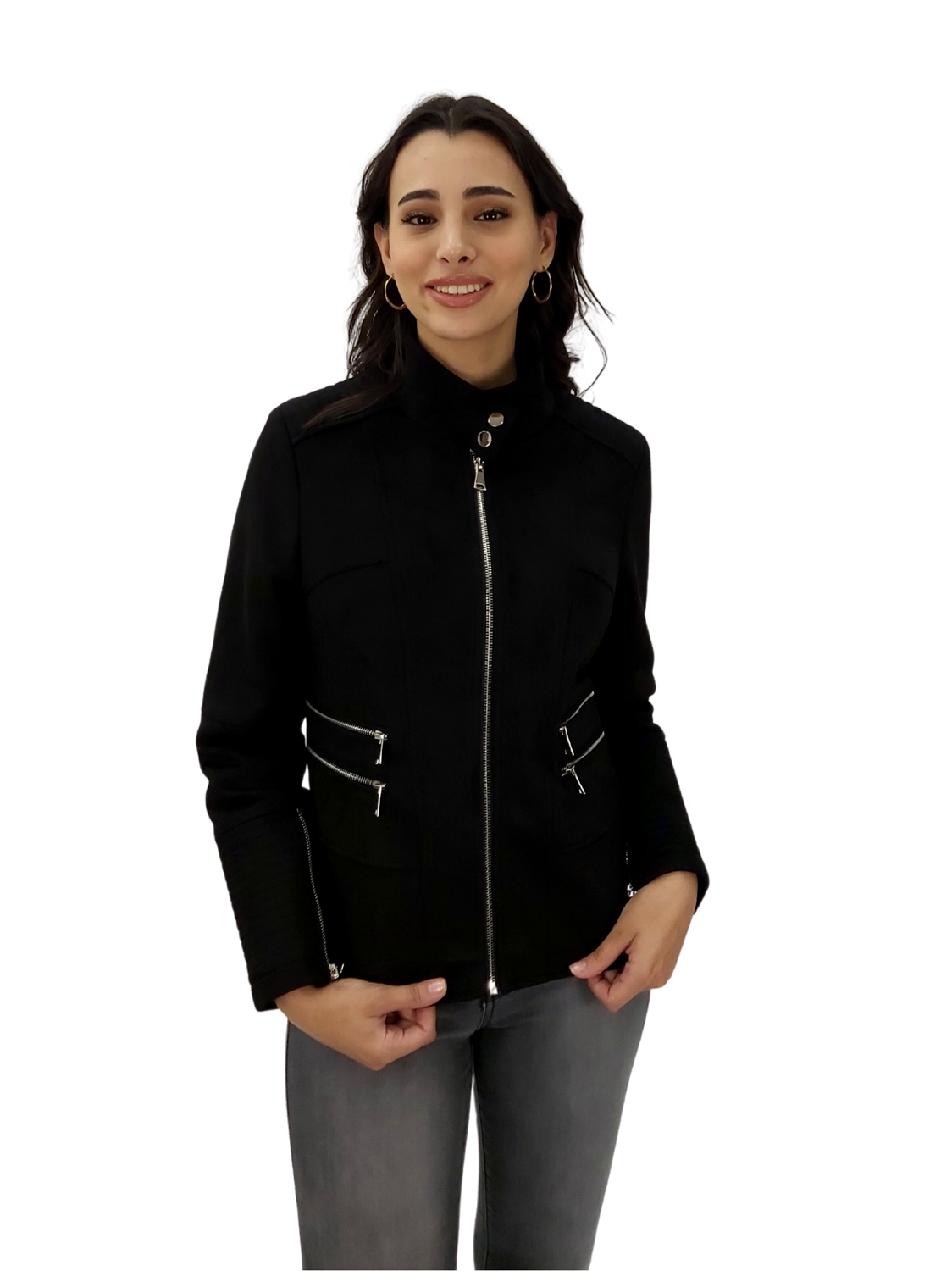 CASACA ACOLCHADA CUELLO MAO - 1