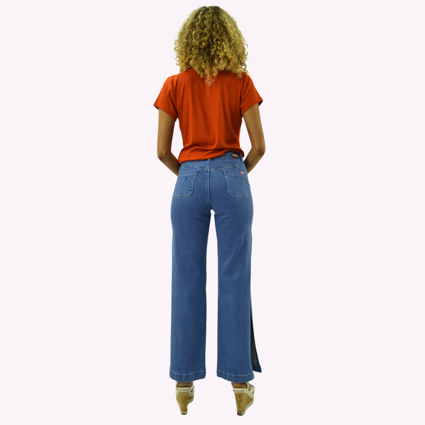 JEANS PALAZZO ABERTURA COSTADO AZUL TENTATION - 3