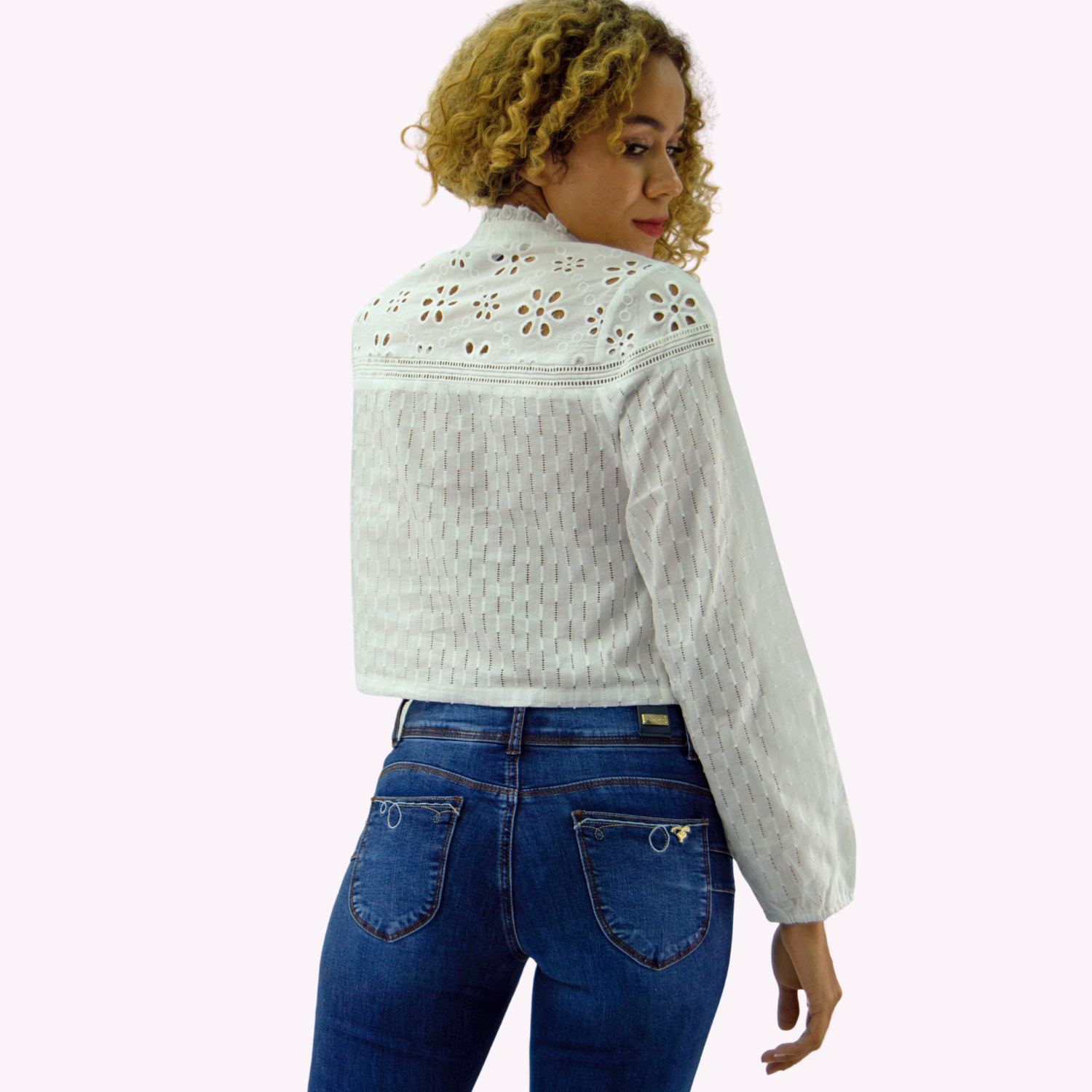 BLUSA BRODERIE BLANCA TENTATION - 3