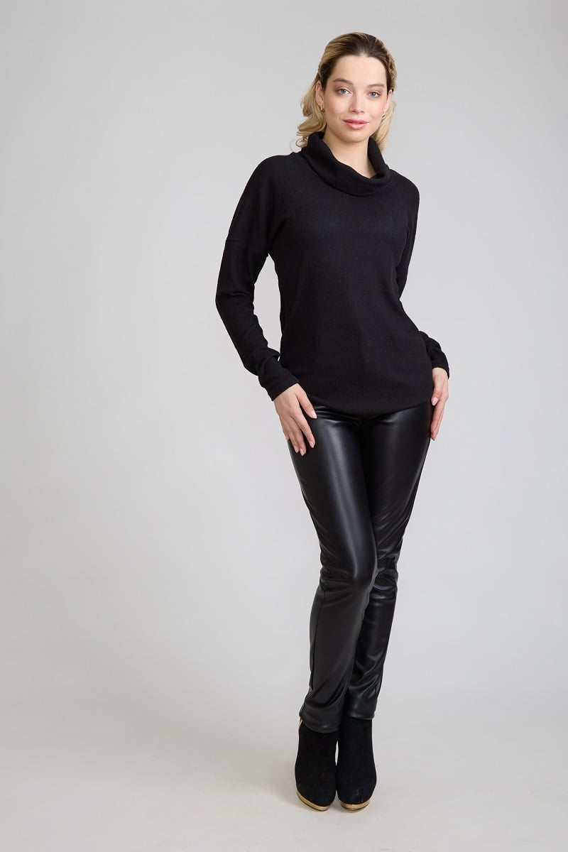 PANTALON P.U. PITILLO BLACK TENTATION - 1