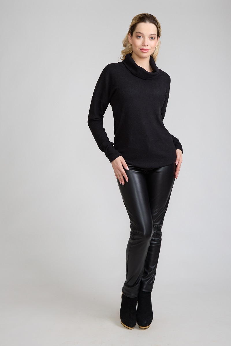 PANTALON P.U. PITILLO BLACK TENTATION - 1