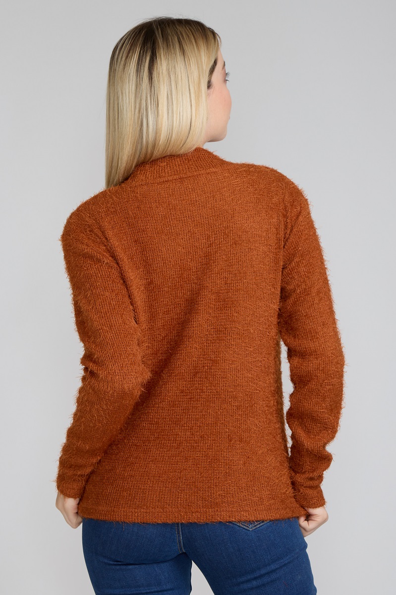 SWEATER PELUDO CAMEL TENTATION - 3