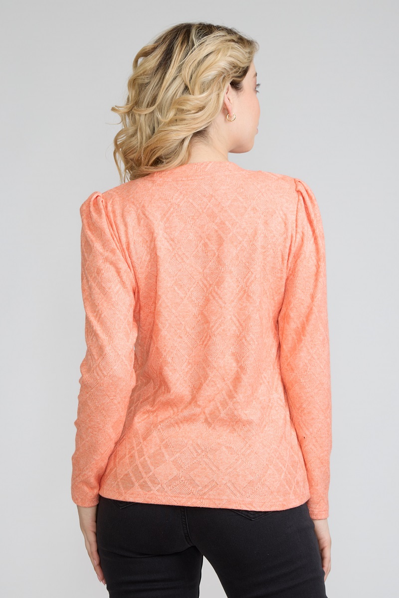 SWEATER JACQUARD SALMON TENTATION - 3
