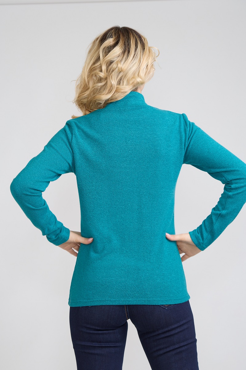 POLERA BOTONES VERDE TENTATION - 3