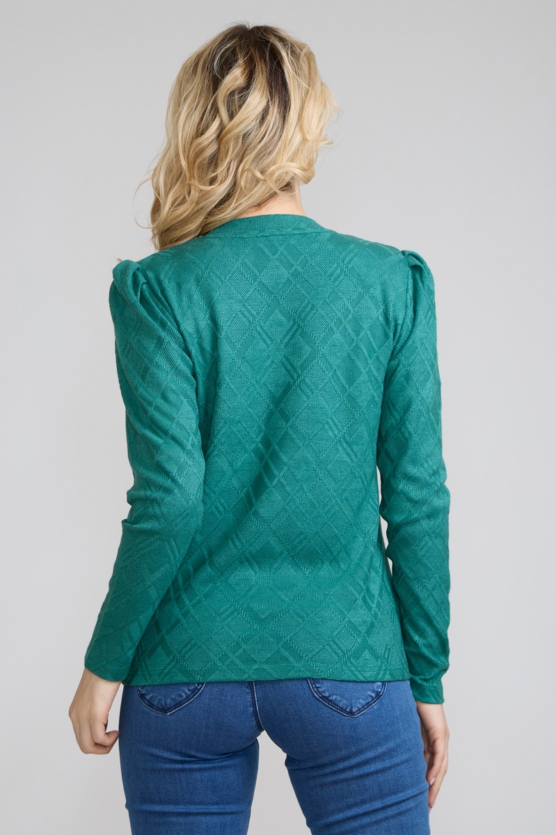 SWEATER JACQUARD VERDE TENTATION - 3