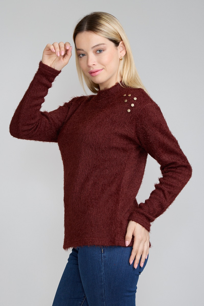 SWEATER PELUDO CAFE TENTATION - 2