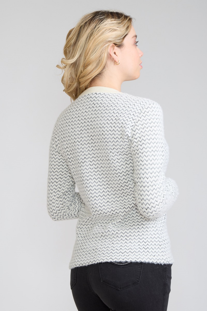 SWEATER ANGORA BICOLOR CRUDO TENTATION - 3