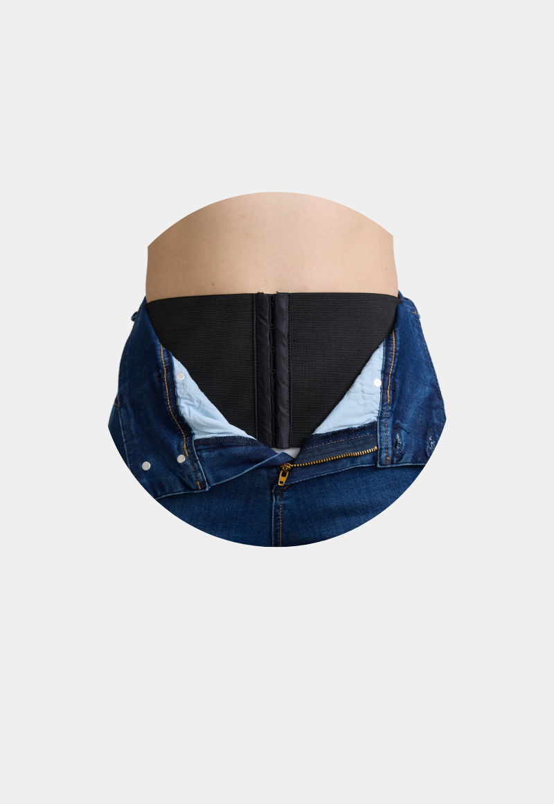JEANS SKINNY MUJER TENTATION AZUL PITILLO CON FAJA ELASTICADA - 4