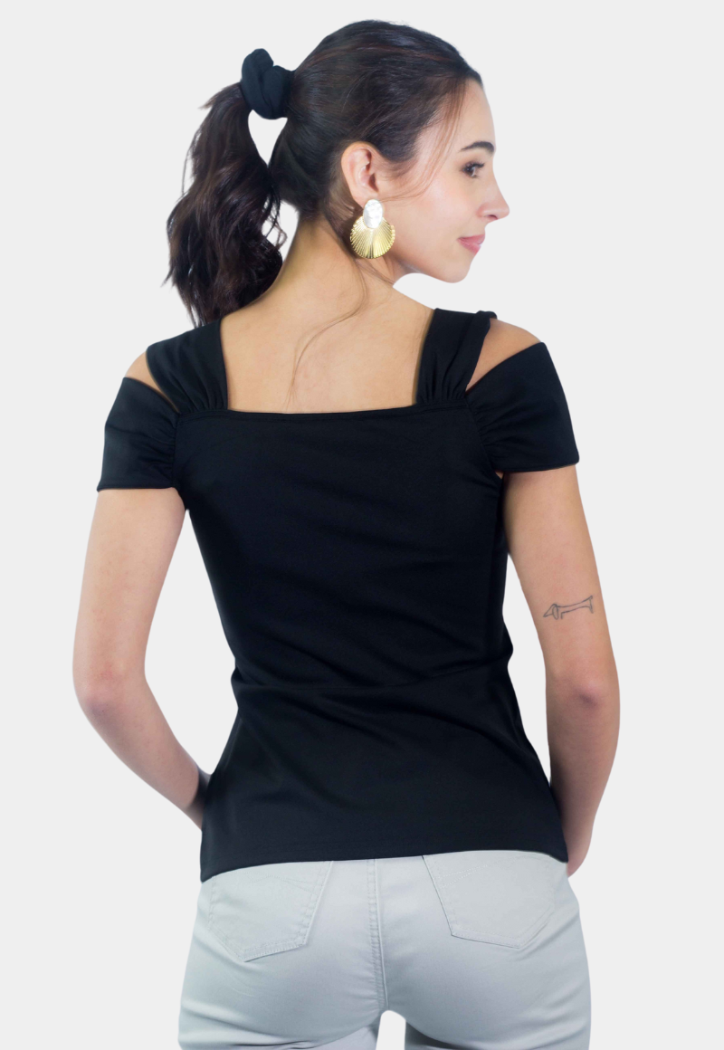 TOP POLIAMIDA BLACK TENTATION - 2