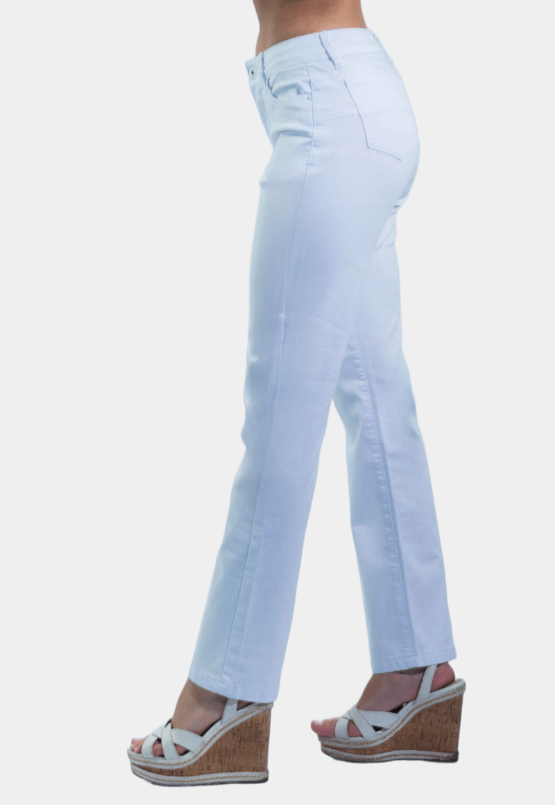 PANTALON RECTO TIRO ALTO PUSH UP BLANCO TENTATION - 2