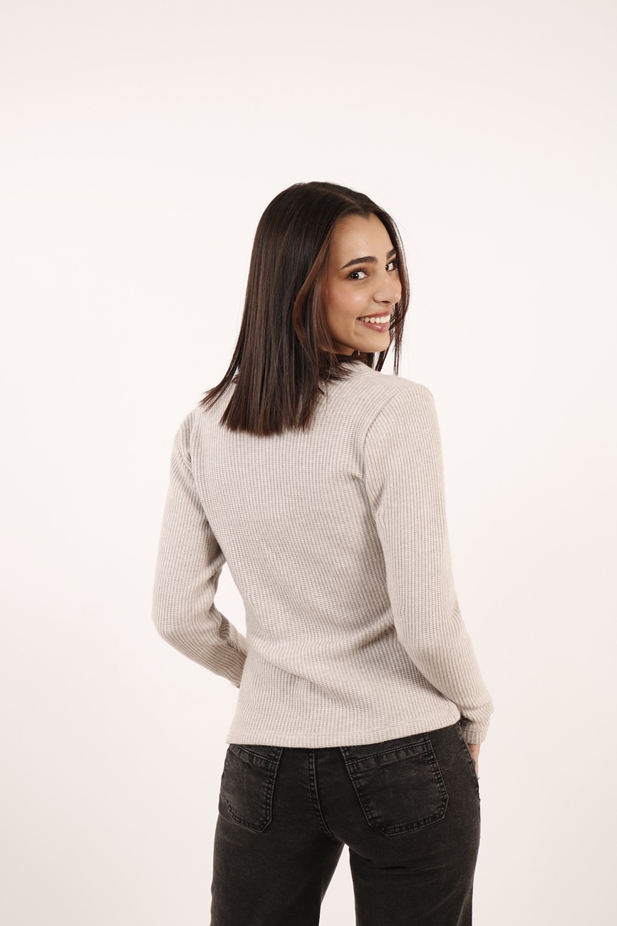 SWEATER CANUTON CIANA BEIGE TENTATION - 2