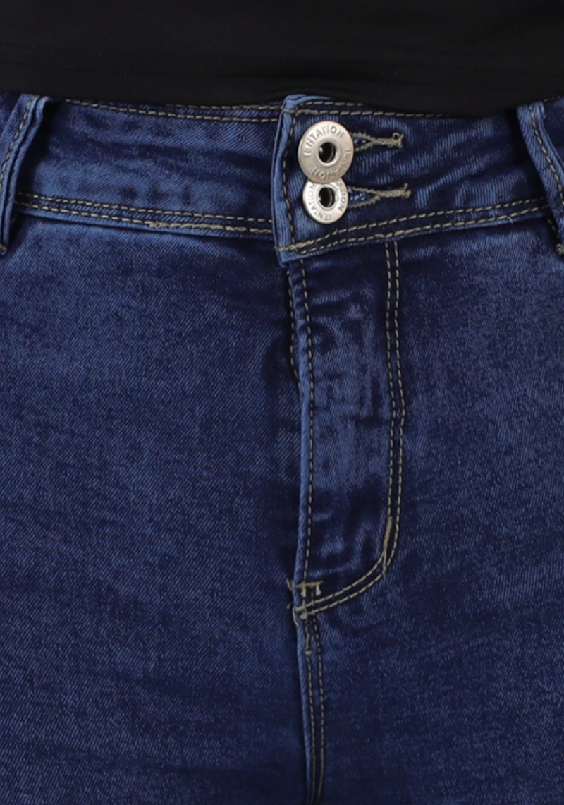 JEANS RECTO BLACK BLUE TENTATION - 4