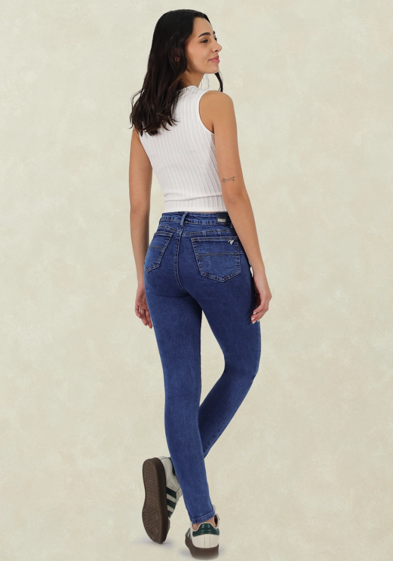 JEANS PITILLO AZUL T.A. PUSH UP - 2