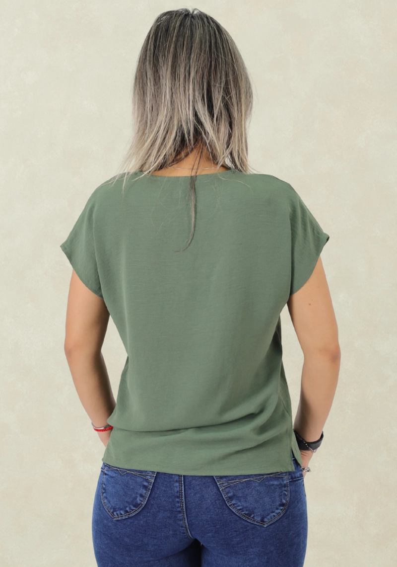 BLUSON  APLIC. MACRAME VERDE TENTATION - 3
