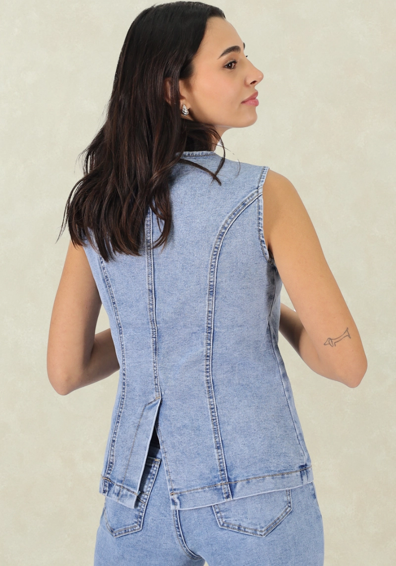 GILET LIGTH BLUE TENTATION - 2