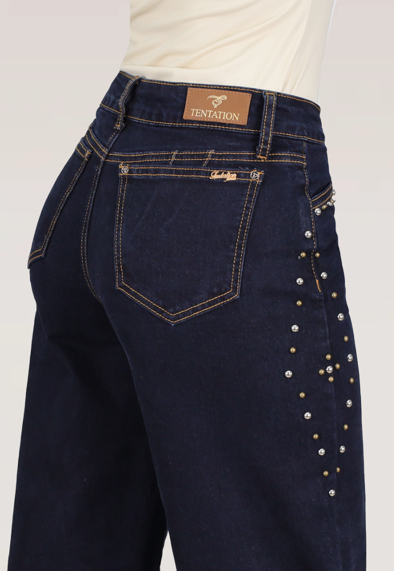 WIDE LEG TACHAS  TIRO MEDIO - 4