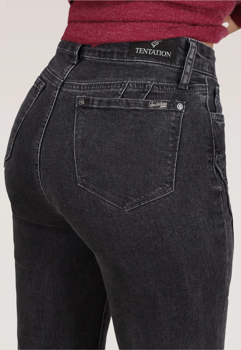 JEANS RECTO CORTES T. ALTO - 4