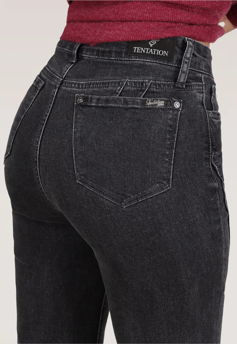JEANS RECTO CORTES T. ALTO - 4