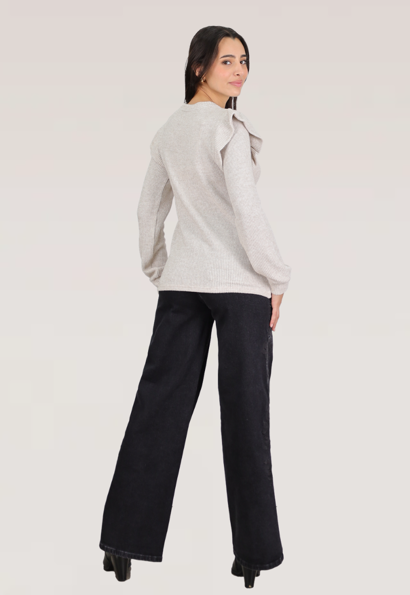 WIDE LEG BORDADO LATERAL T.ALTO - 2