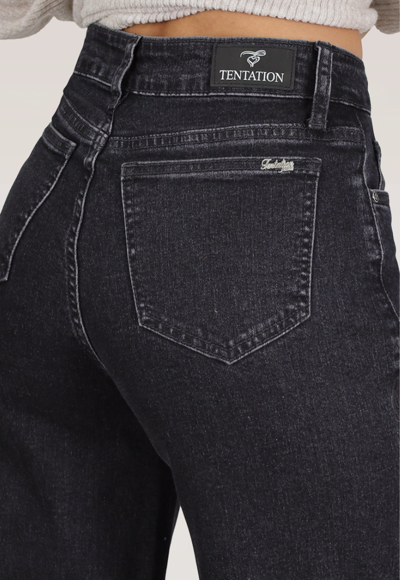 WIDE LEG BORDADO LATERAL T.ALTO - 4