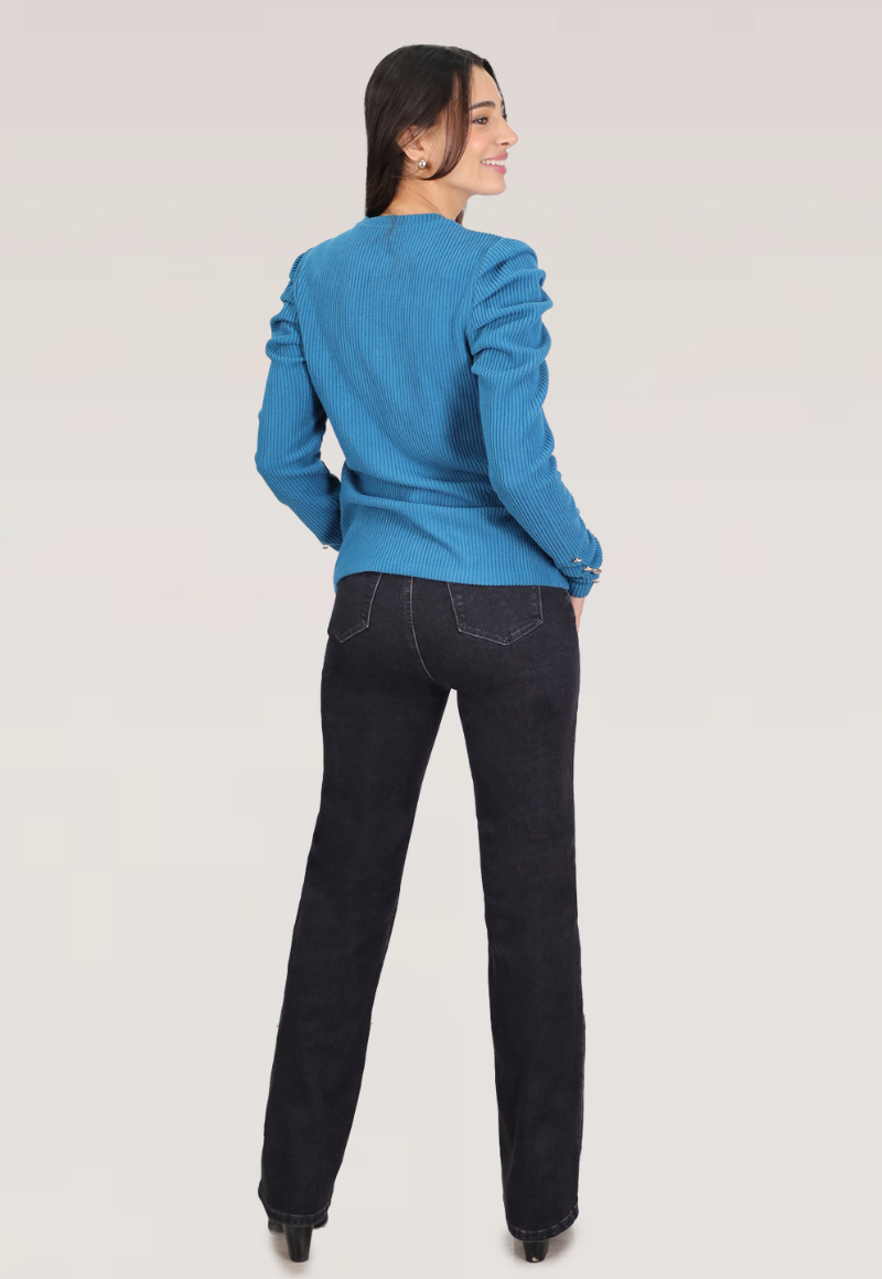 JEANS RECTO CORTES T. ALTO - 2