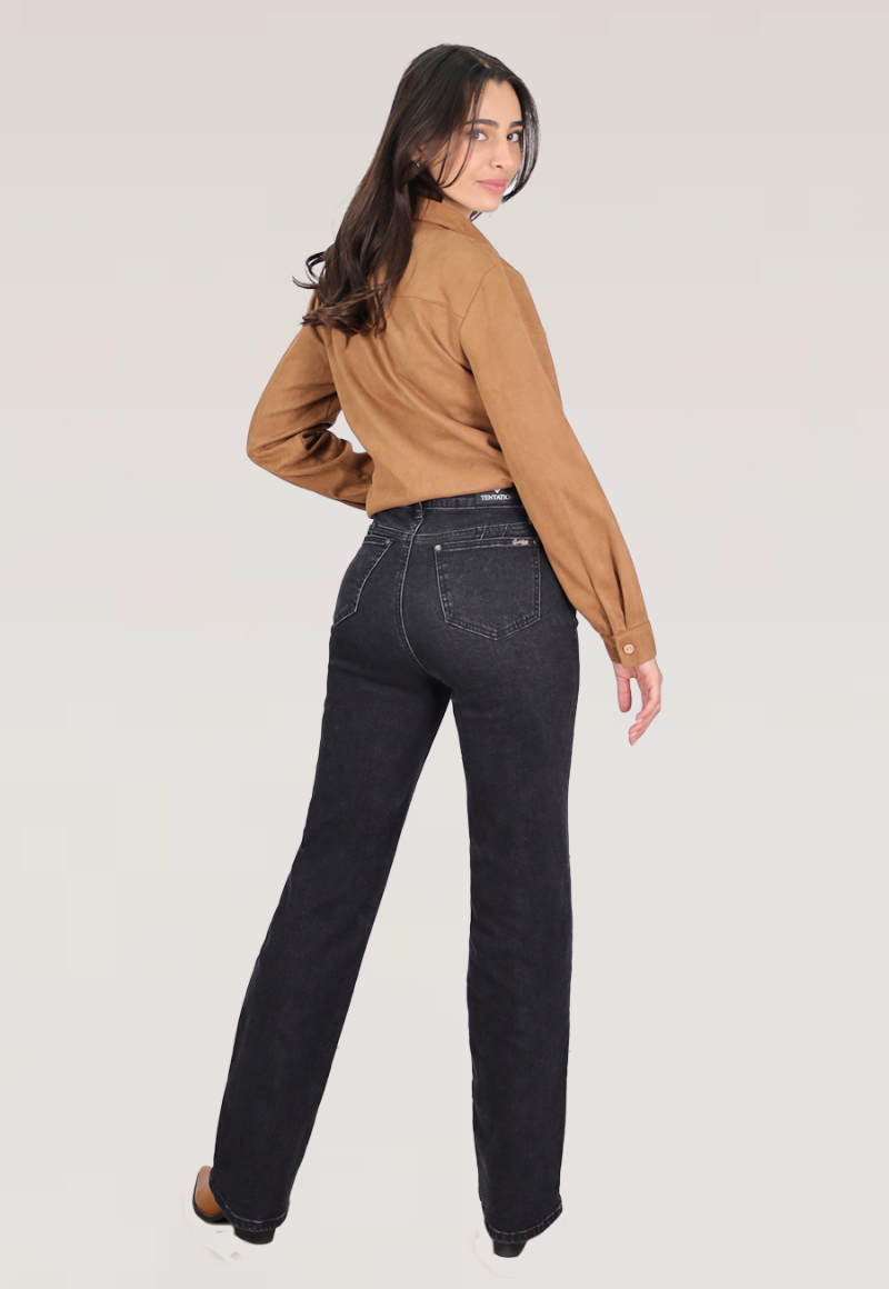 JEANS RECTO BORDADO T.ALTO - 2