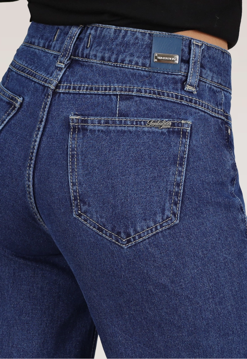 WIDE LEG  BOLS. PARCHE CONFORT - 4
