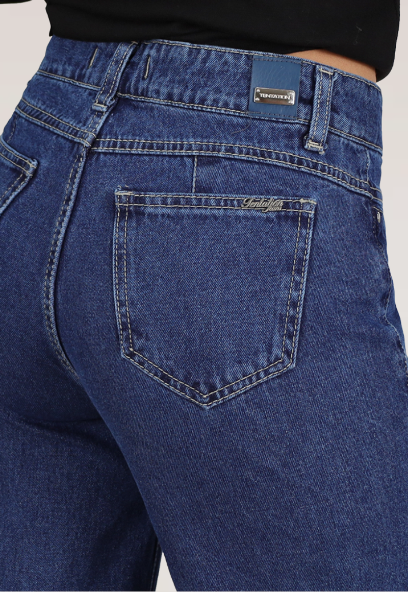 WIDE LEG  BOLS. PARCHE CONFORT - 4
