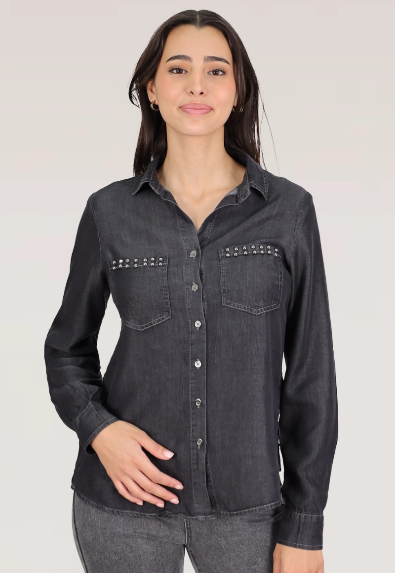 BLUSA TENCEL TACHAS TENTATION - 1