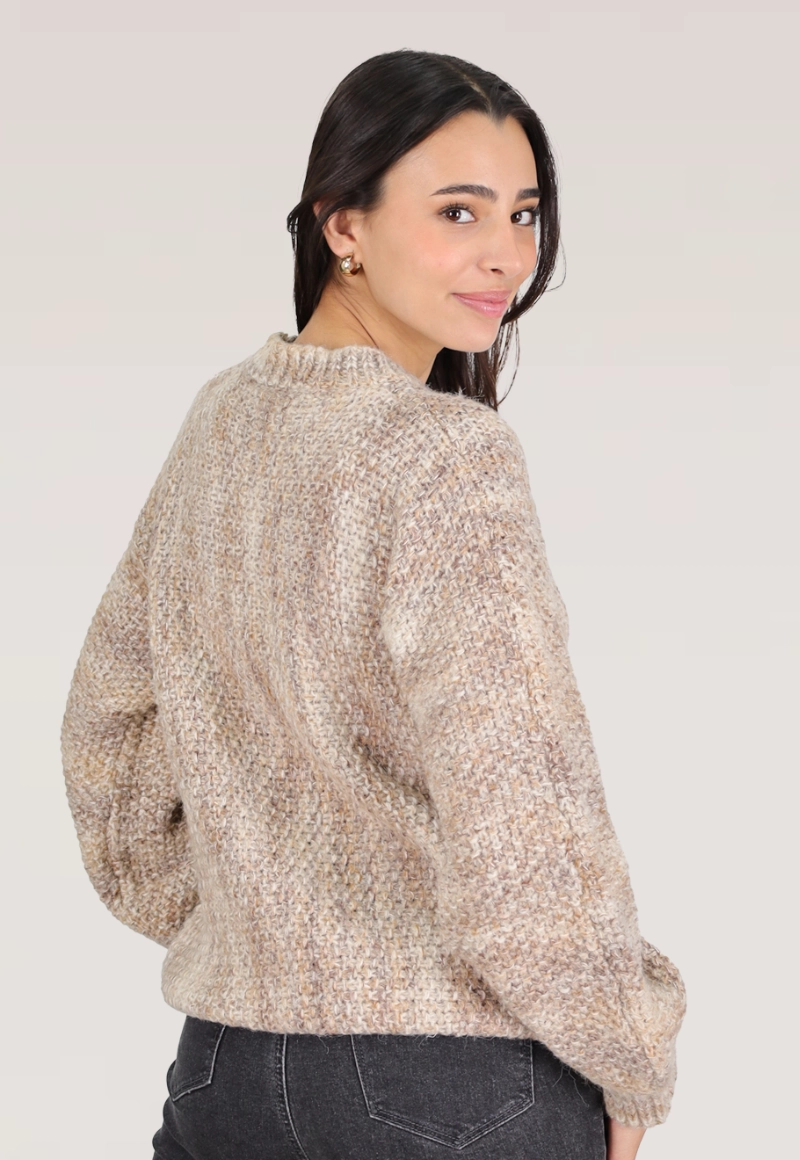 SWEATER OVERSIZE TRENZA POLIAMIDA - 2