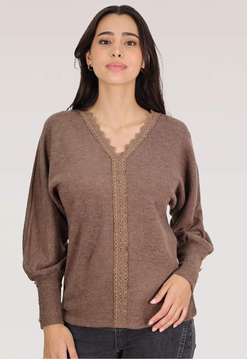 TOP BRODERIE CAFE  TENTATION - 1