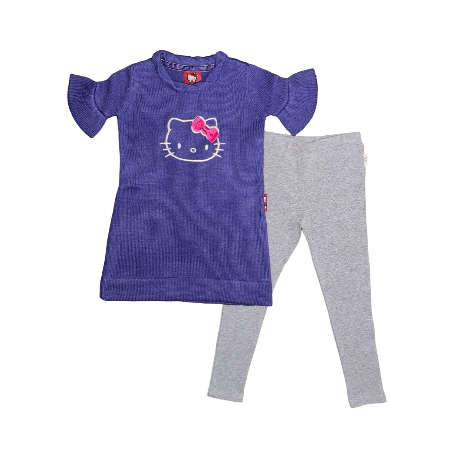 Lot De 14 Vêtements Fille - Tailles 8 à 12 - Marques Justice, Hello Kitty, Etc. - Occasion Bon état