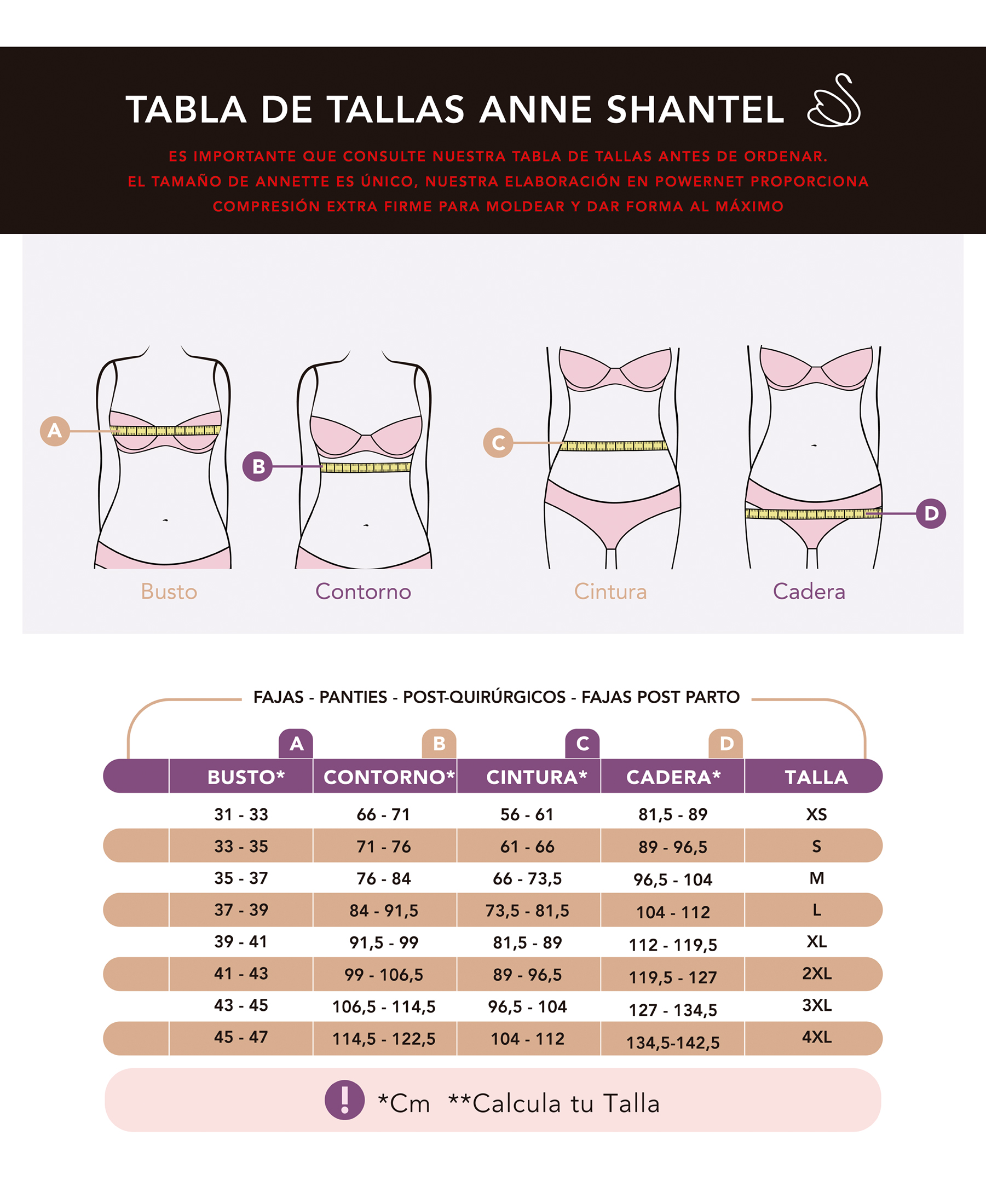 BODY CONTROL MUJER ANNE SHANTEL 10543 STRAPLESS - 3