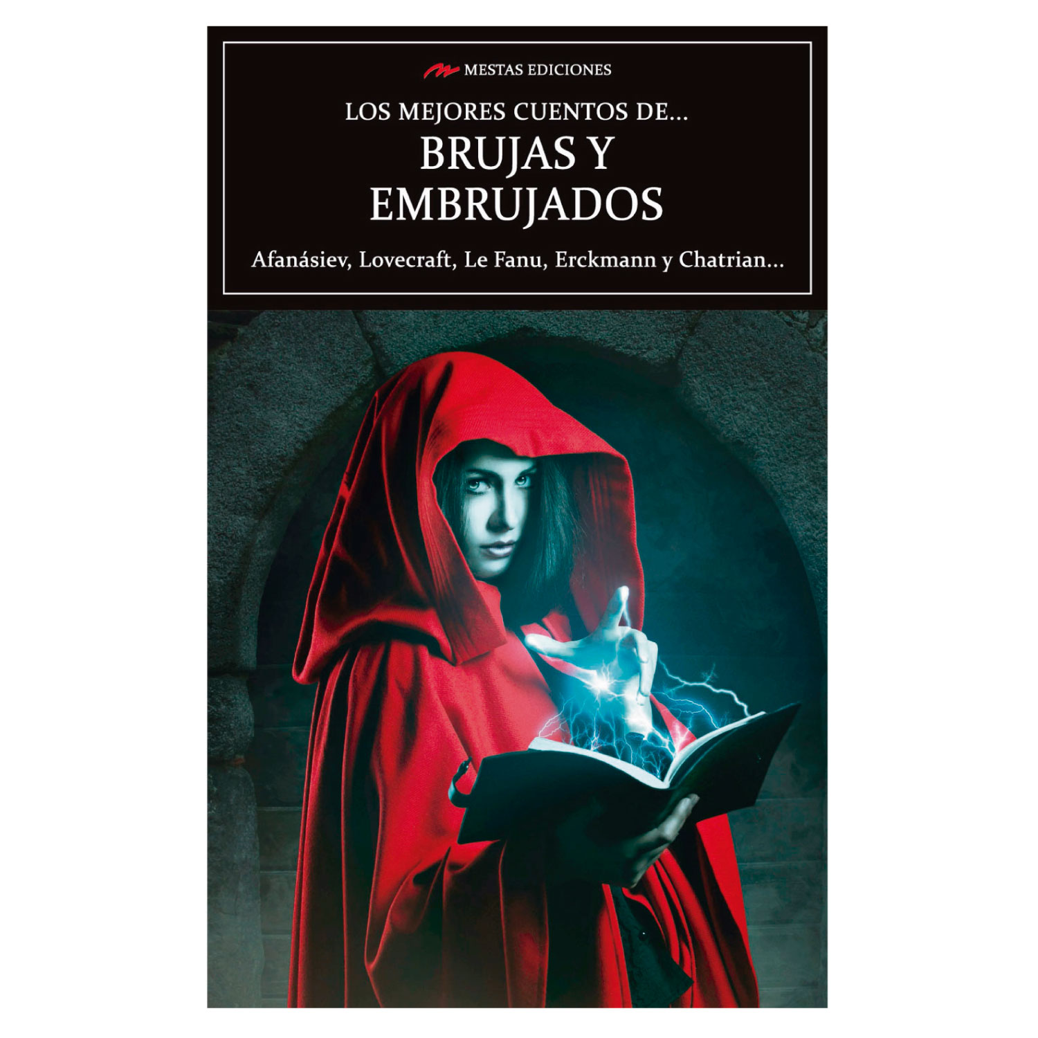 LIBRO LOS MEJORES CUENTOS DE BRUJAS Y EMBRUJADOS -