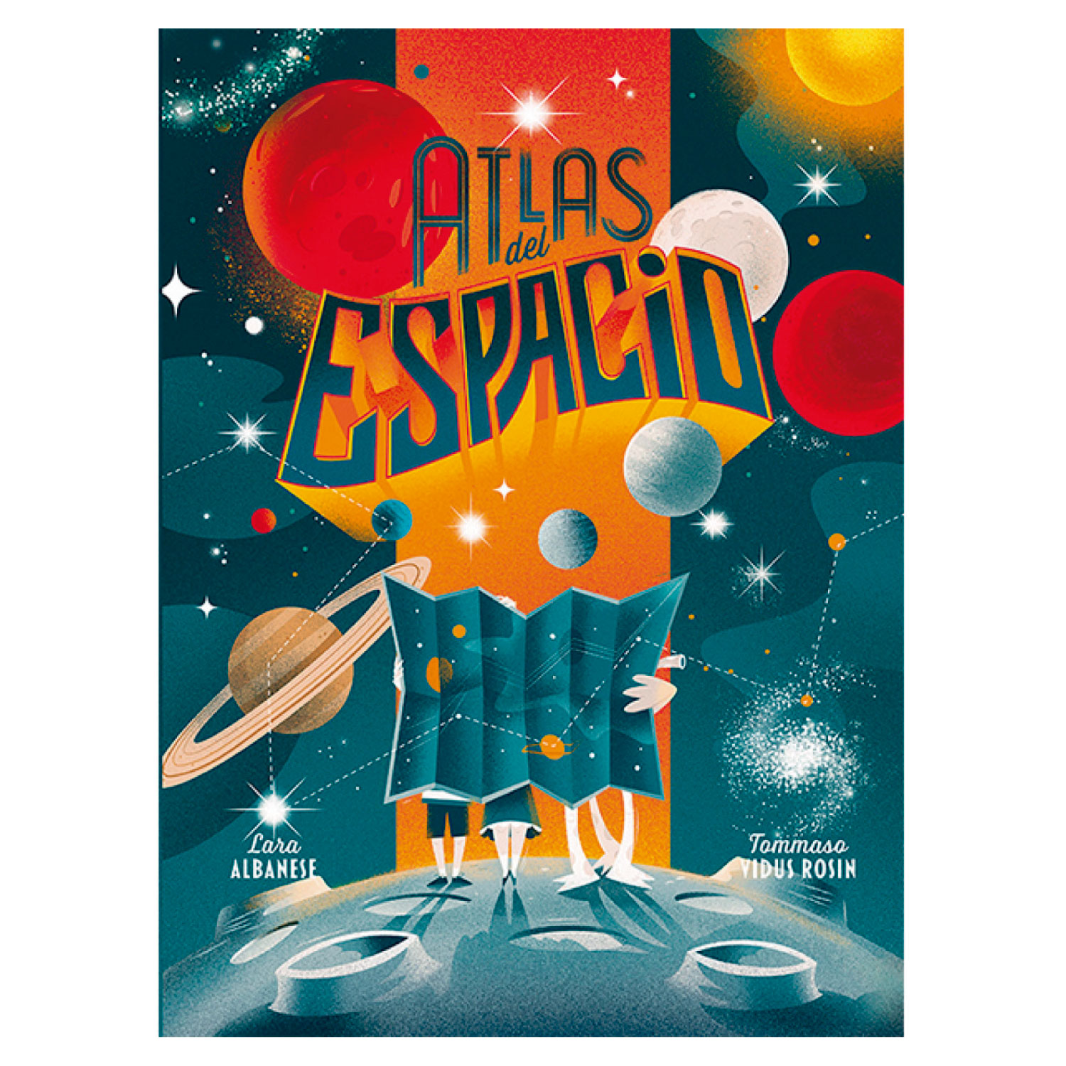LIBRO ATLAS DEL ESPACIO - ALBANESE, LARA - 1