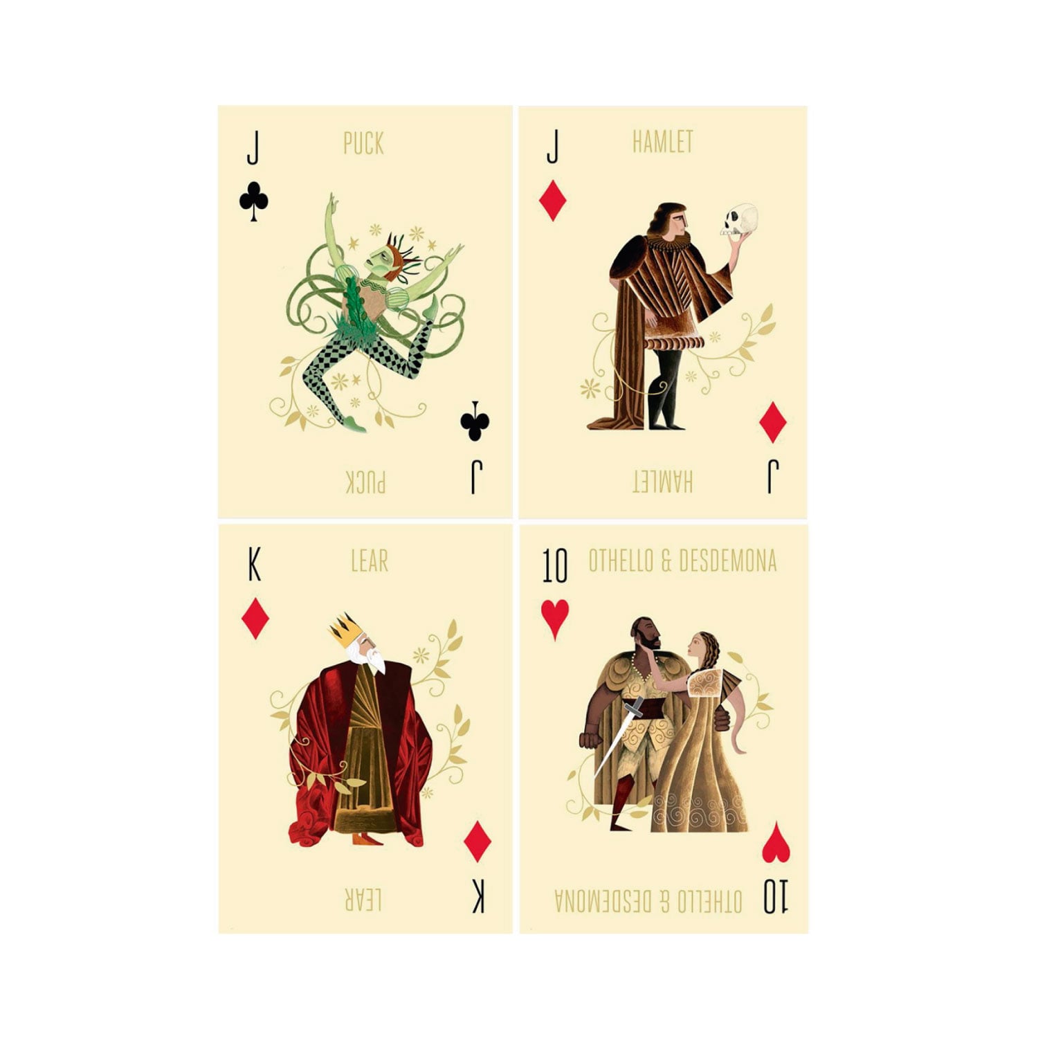 NAIPES GALISON JUEGO SHAKESPEARE - 2