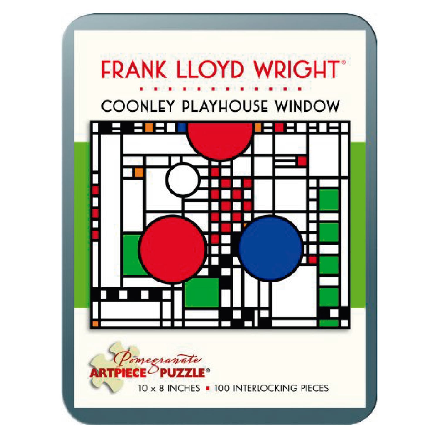 PUZZLE ROMPECABEZAS GALISON BLANCO 100 PIEZAS DE FRANK LLOYD WRIGHT - 1