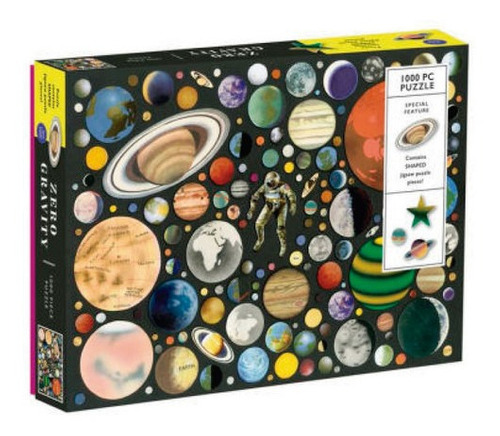 ROMPECABEZA GALISON MULTICOLOR SHAPED PC ZERO GRAVITY - 1000 PIEZAS - 1