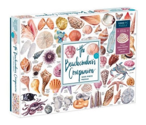 ROMPEZABEZA GALISON MULTICOLOR SHAPED PC BEACHCOMBER'S COMPANION - 1000 PIEZAS - 1