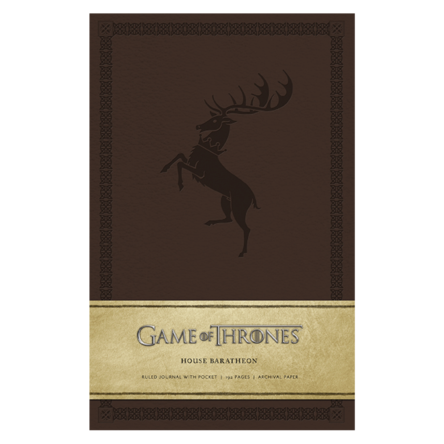 LIBRETA GAME OF THRONES HOUSE BARATHEON T. DURA LUJO MEDIUM INSIGHT EDITIONS - 1